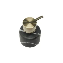 Bath & Living Aquanova Soap dispenser NERO color Black (black) small