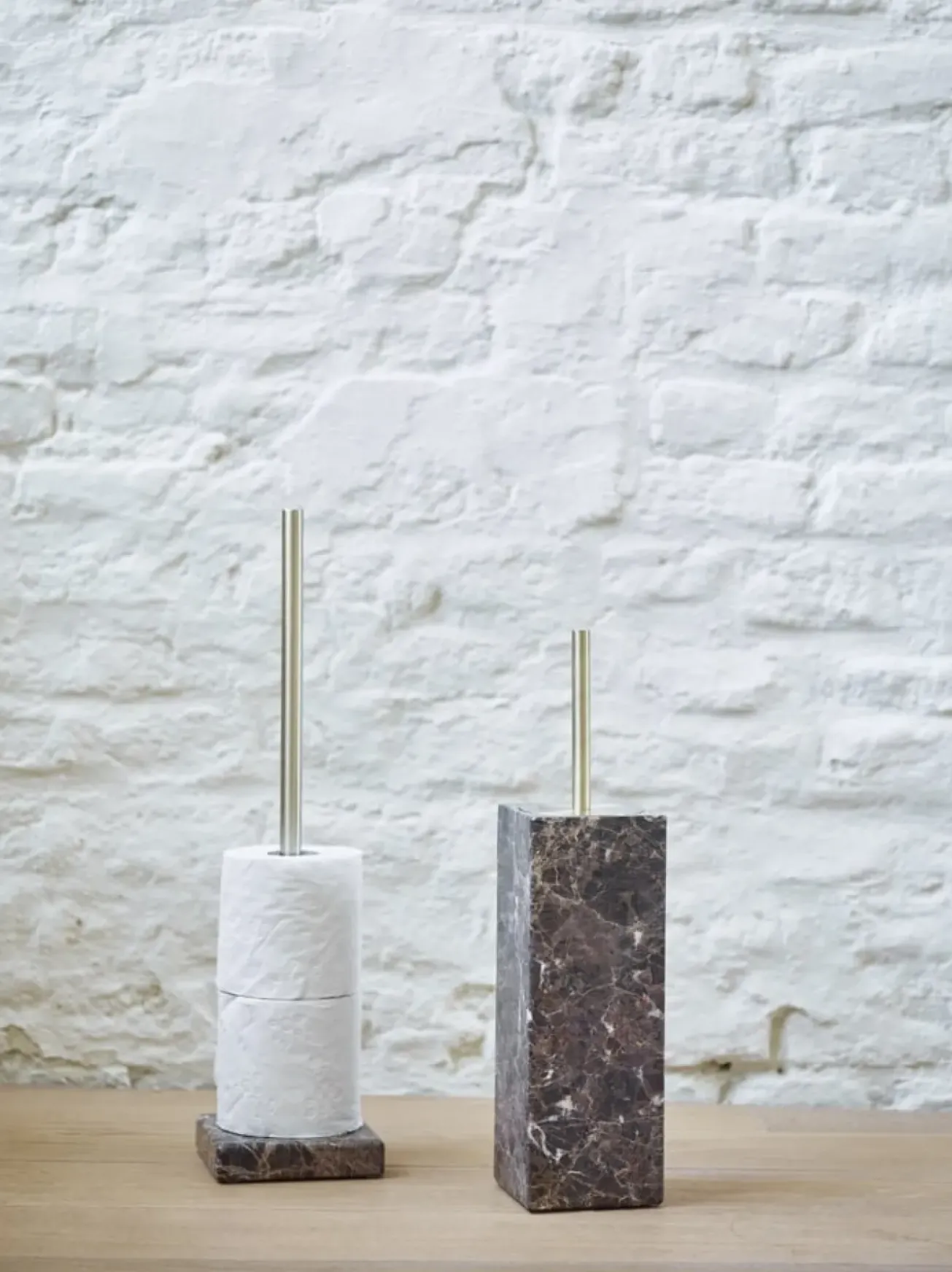 Bath & Living Aquanova Spare roll holder HAMMAM Brown (HAMRLH-01)