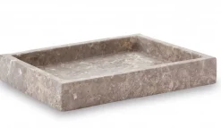 Bath & Living Aquanova Square tray / bowl CONOR color Greige, (gray / beige)