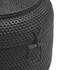 Bath & Living Aquanova Storage basket CINO color Black (black)