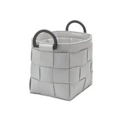 Bath & Living Aquanova Storage basket DIX color Silver Gray (DIXSBM-95)