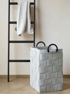 Bath & Living Aquanova Storage basket DIX color Silver Gray (DIXSBM-95)