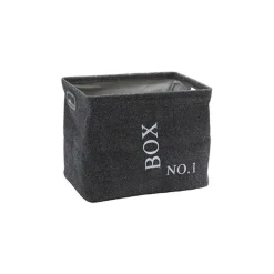 Bath & Living Aquanova Storage basket Evora Dark Gray-98 (large)