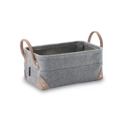 Bath & Living Aquanova Storage basket LUBIN SIlver Gray-95 (Small)