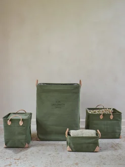 Bath & Living Aquanova Storage basket LUBIN Sage Green-582 (Medium)