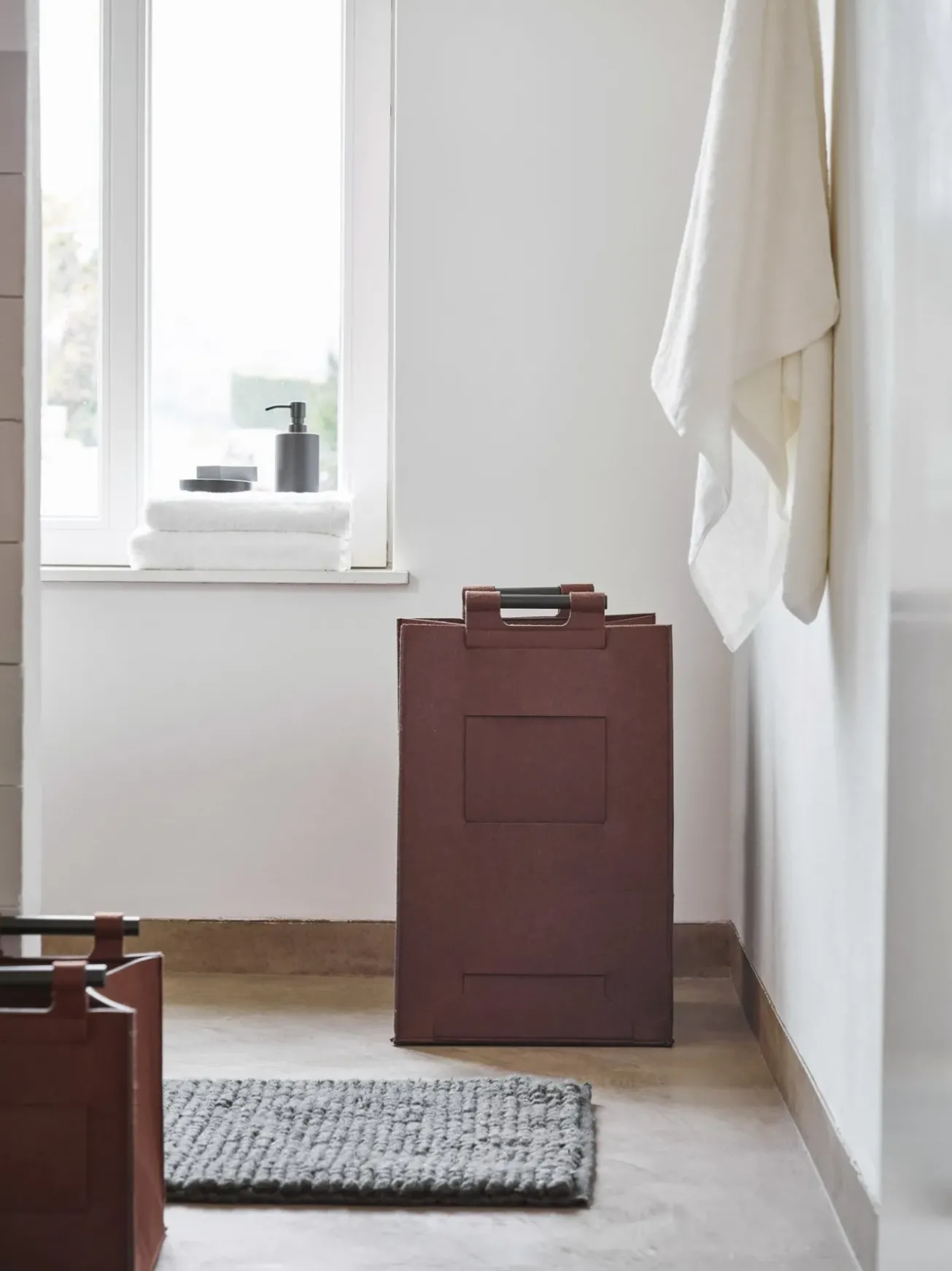 Bath & Living Aquanova Storage basket LUZ color (brown)