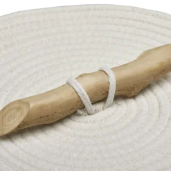 Bath & Living Aquanova Storage basket OTIS color (ivory / white)