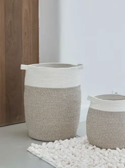 Bath & Living Aquanova Storage basket Osman (beige) small