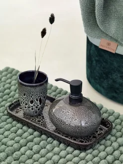 Bath & Living Aquanova Tissue holder UGO color Olive Black-994 (black)