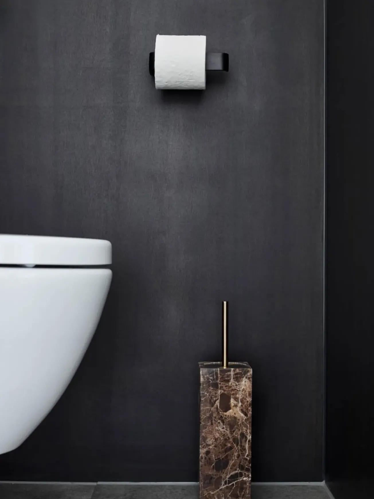 Bath & Living Aquanova Toilet brush holder HAMMAM Brown (HAMBHR-01)