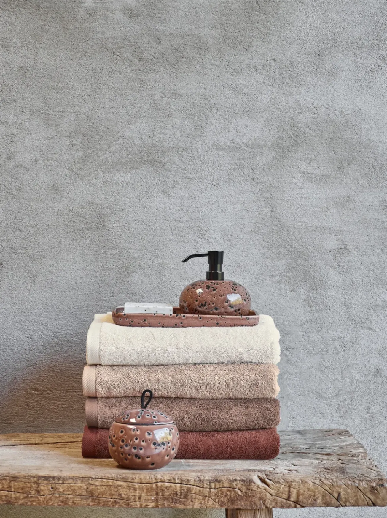 Bath & Living Aquanova Toilet brush holder UGO color (brown)