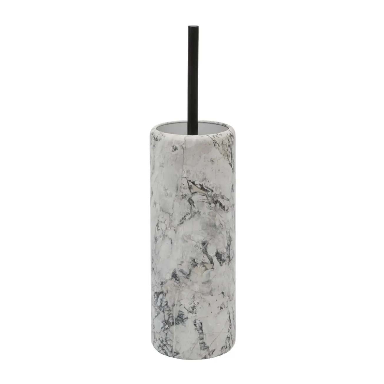 Bath & Living Aquanova Toilet brush holder NERO color Alba (gray)