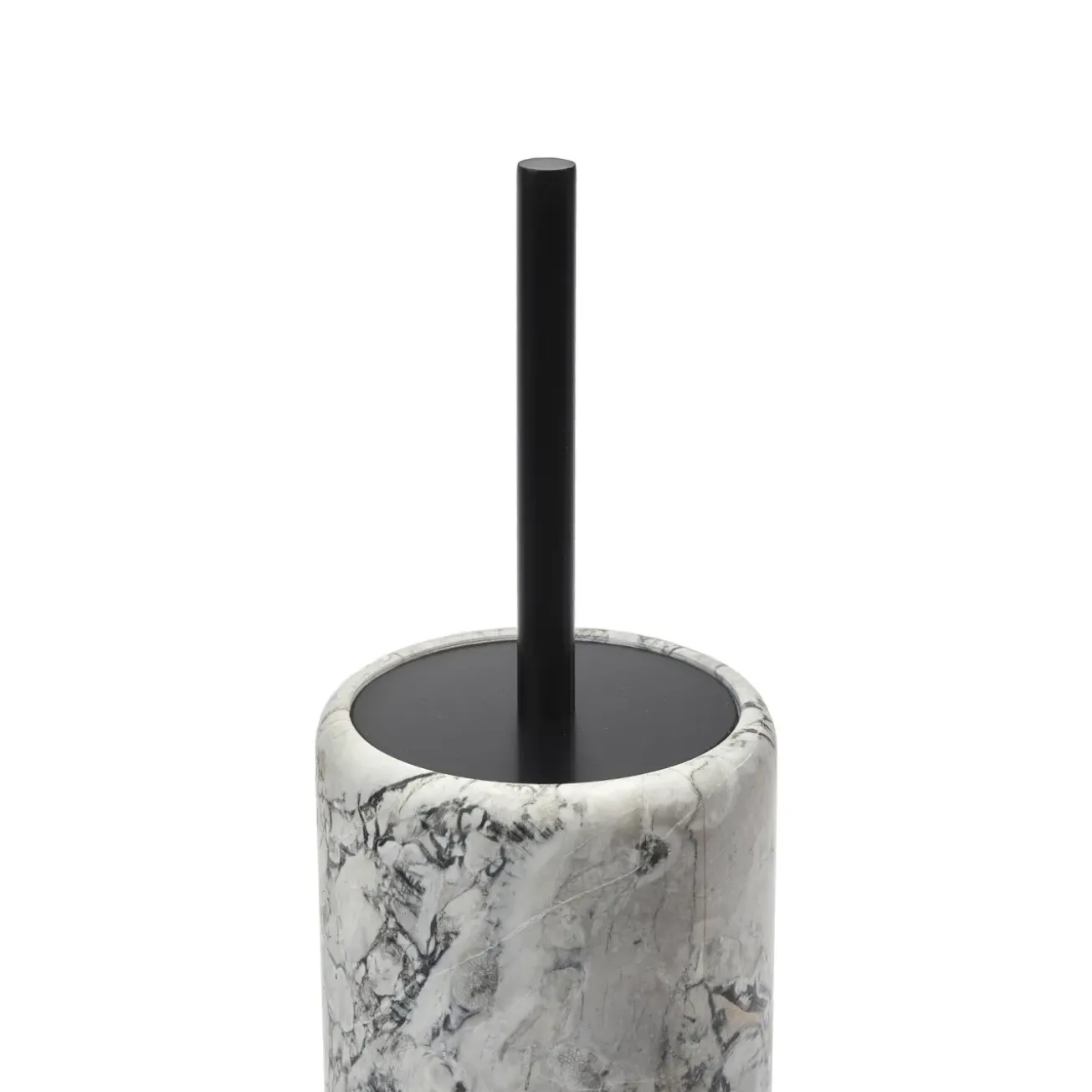 Bath & Living Aquanova Toilet brush holder NERO color Alba (gray)