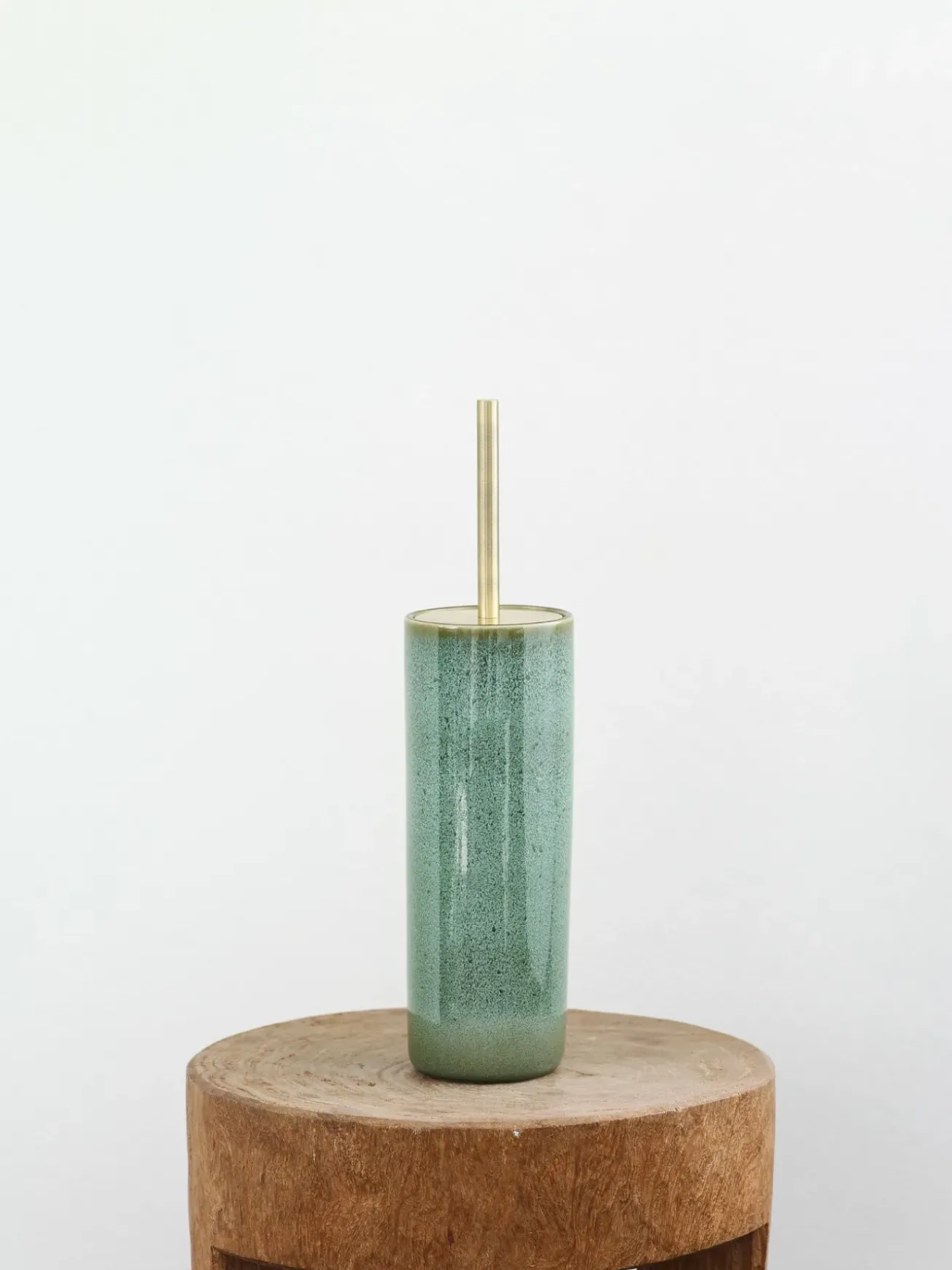 Bath & Living Aquanova Toilet brush holder UGO color (green)