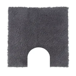 Bath & Living Aquanova Toilet mat with toilet cutout BELA color Dark Gray - 60x60 cm