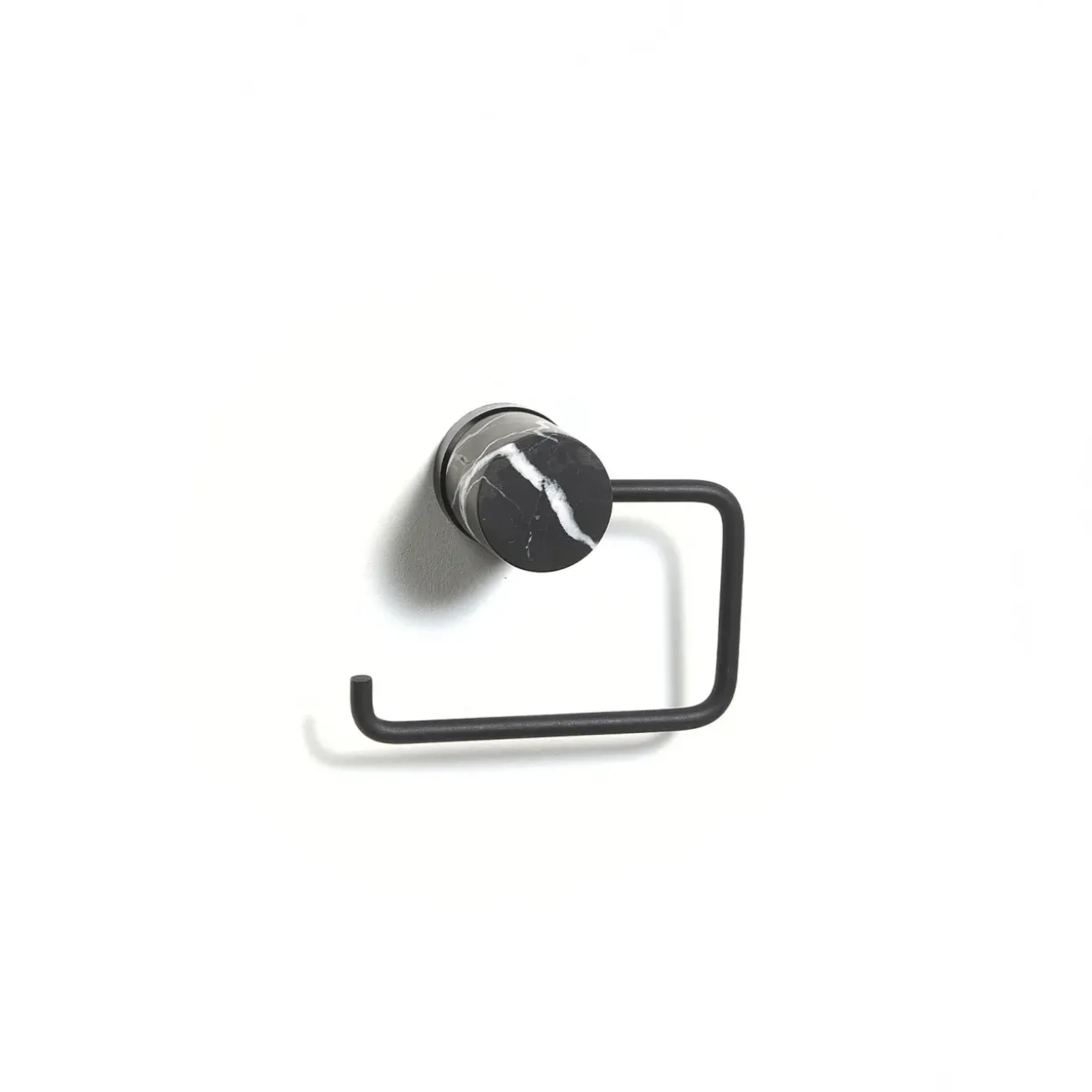 Bath & Living Aquanova Toilet roll holder NERO color Black (black)