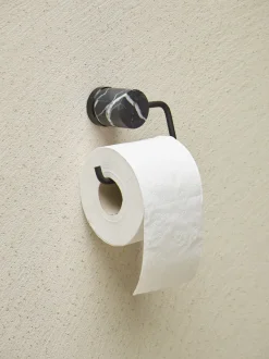 Bath & Living Aquanova Toilet roll holder NERO color Black (black)