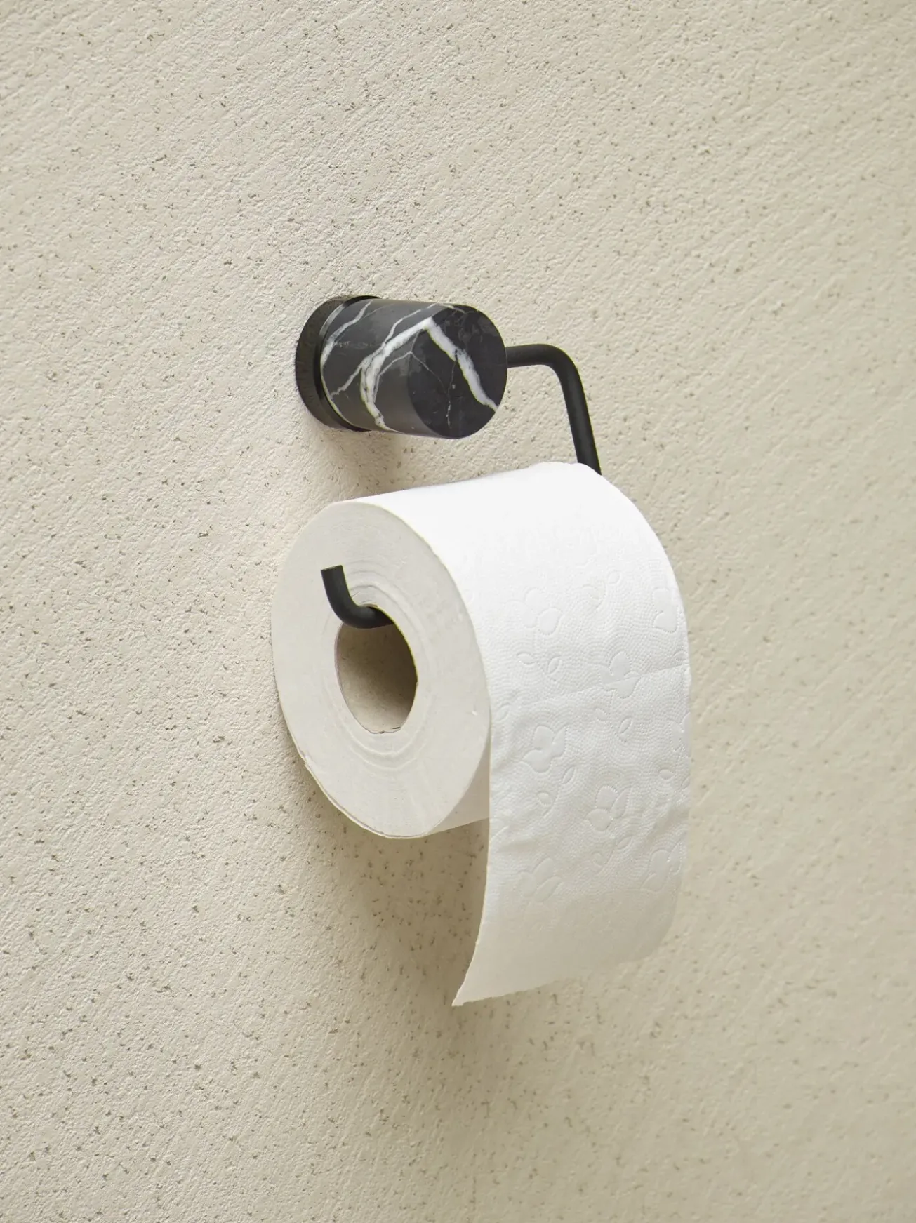 Bath & Living Aquanova Toilet roll holder NERO color Black (black)
