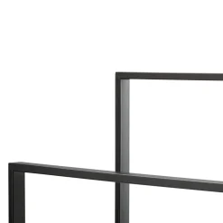 Bath & Living Aquanova Towel rack YURI black, height 83 cm (YURTLH-09)