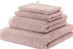 Bath & Living Aquanova Towel 55x100 cm LONDON color Dusty Pink-87 (set/3)