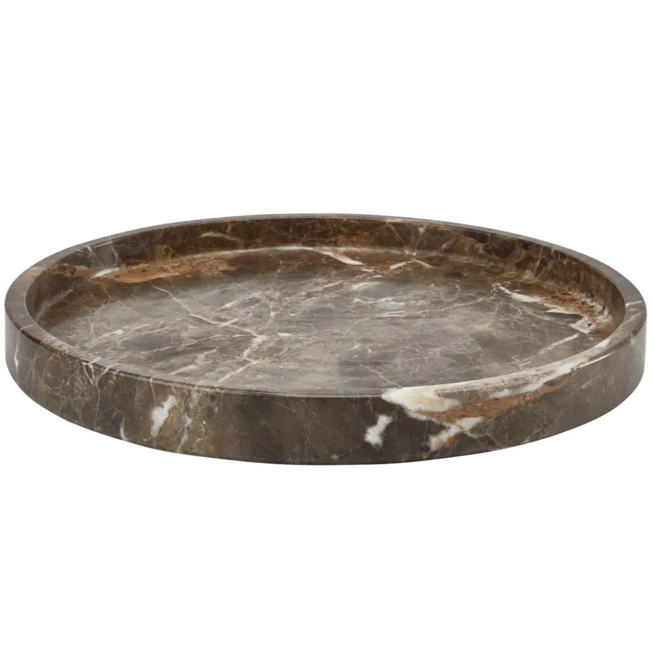 Bath & Living Aquanova Tray / Bowl HAMMAM Brown (round) HAMTRR-01