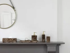 Bath & Living Aquanova Tray / Bowl HAMMAM Brown (rectangle) HAMTRA-01