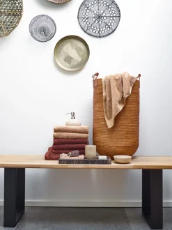 Bath & Living Aquanova Tray / Bowl HAMMAM Brown (rectangle) HAMTRA-01