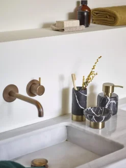 Bath & Living Aquanova Wall hook NERO color Black (black)