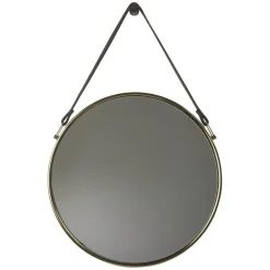Bath & Living Aquanova Wall mirror with belt THYMO gold (THYMIR-127)