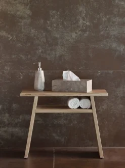 Bath & Living Aquanova Wooden stool MINK solid oak (MINBBM-387)