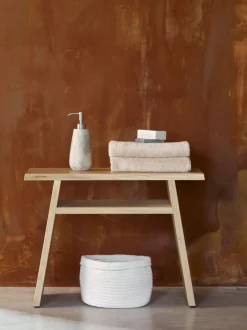 Bath & Living Aquanova Wooden stool MINK solid oak (MINBBM-387)
