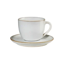 Bath & Living ASA Selection SAISONS cup and saucer color Sand (beige)