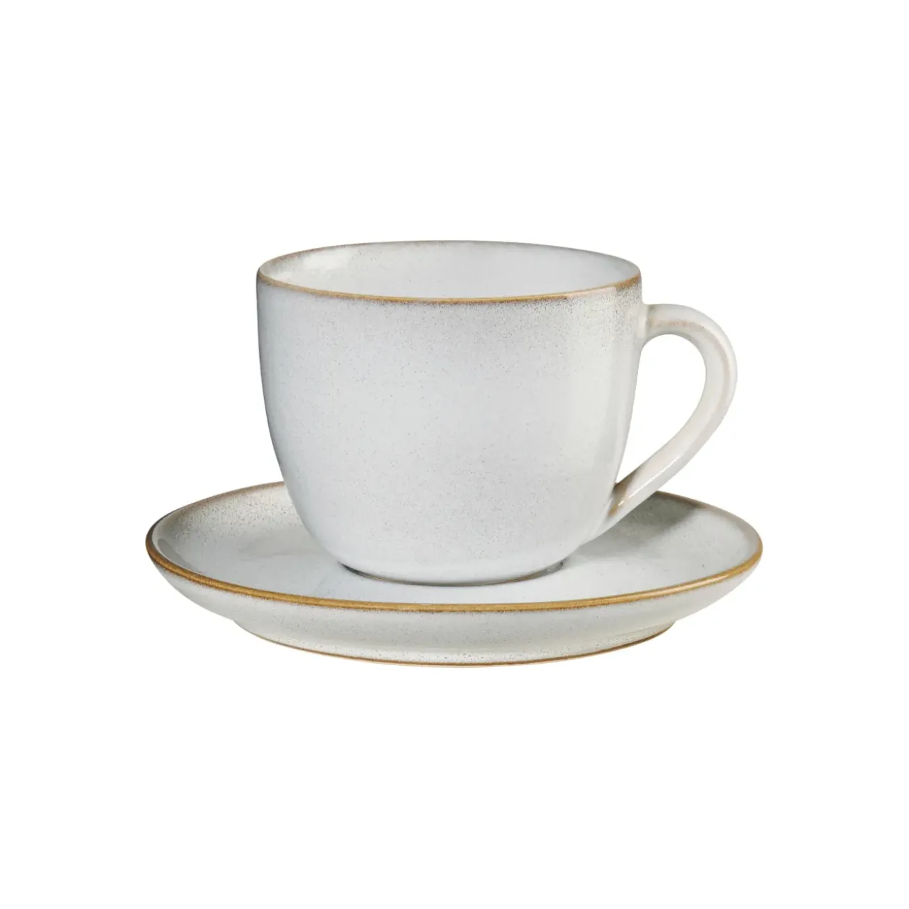 Bath & Living ASA Selection SAISONS cup and saucer color Sand (beige)