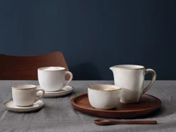 Bath & Living ASA Selection SAISONS cup and saucer color Sand (beige)