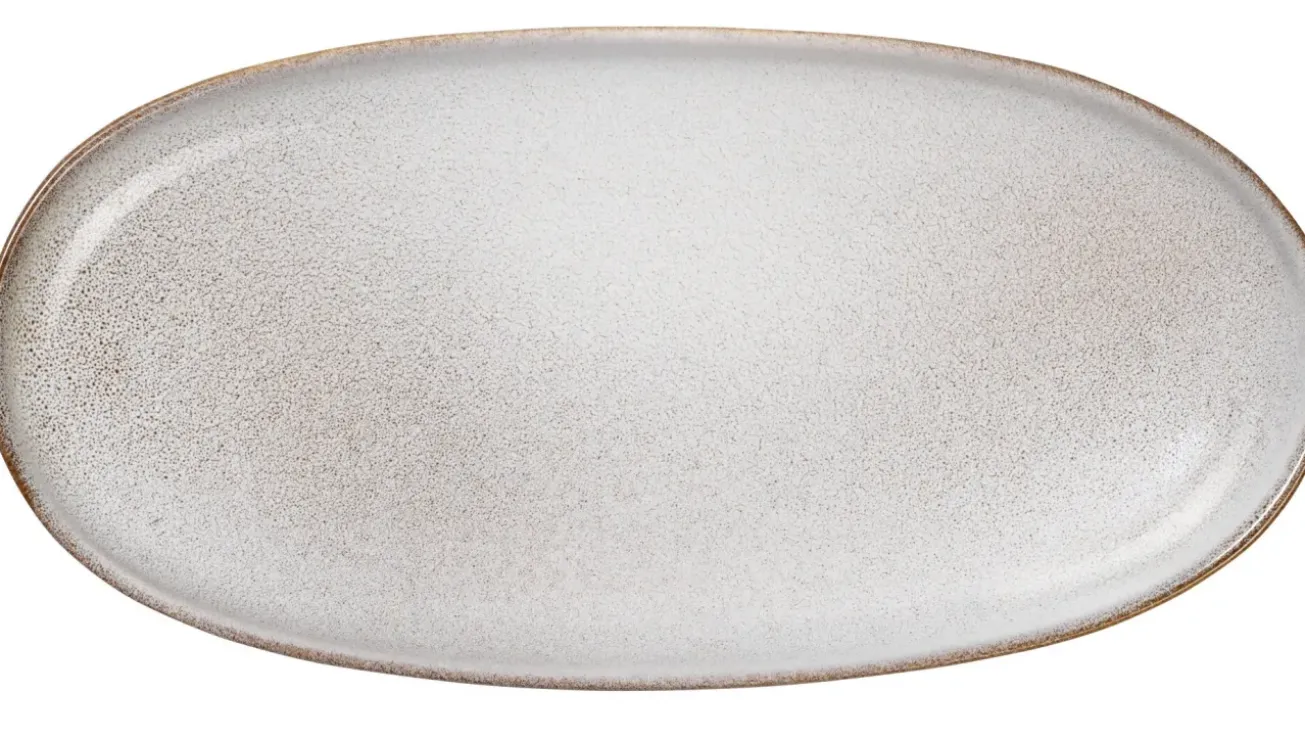 Bath & Living ASA Selection SAISONS flat plate oval 20 cm color Sand (beige)