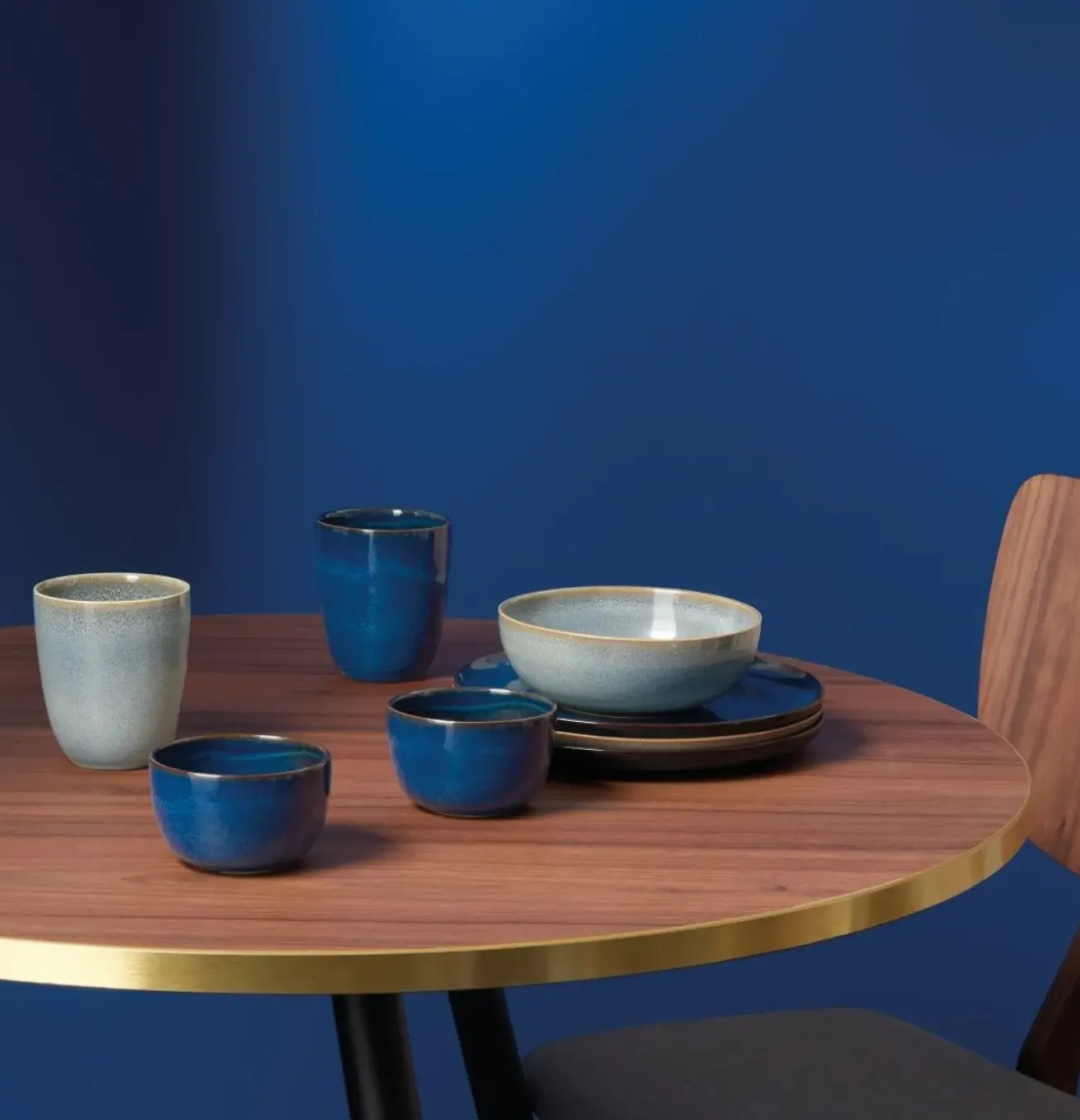 Bath & Living ASA Selection SAISONS mug / cup 250 ml color Denim (blue)