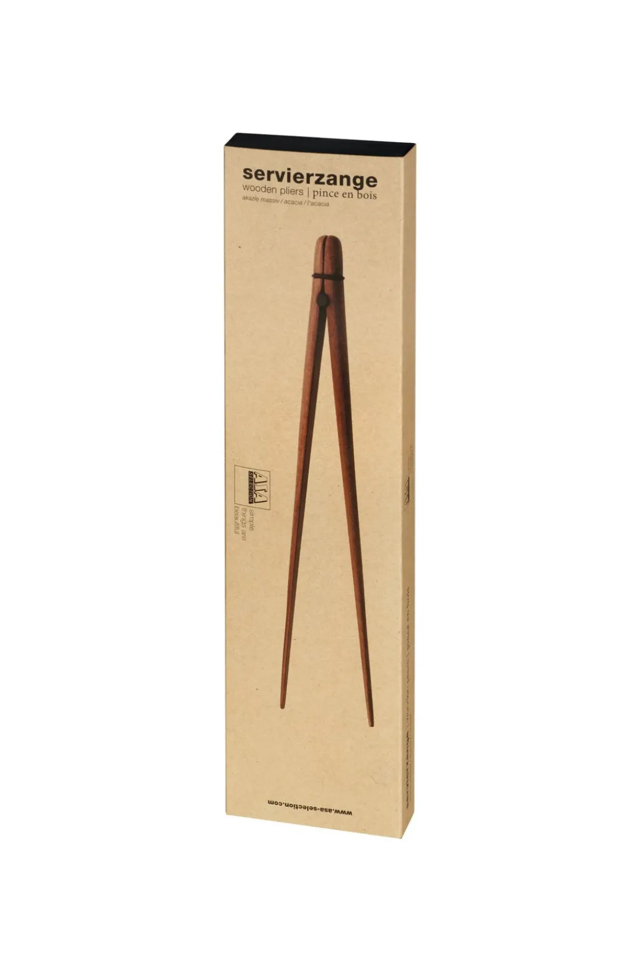 Bath & Living ASA Selection WOOD wooden tongs 33 cm