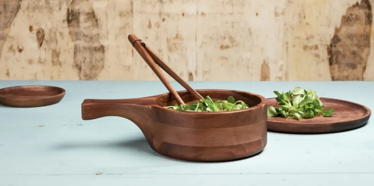 Bath & Living ASA Selection WOOD wooden tongs 33 cm
