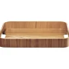 Bath & Living ASA Selection WOOD wooden tray rectangle 35 x 27 cm