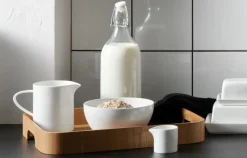 Bath & Living ASA Selection WOOD wooden tray rectangle 35 x 27 cm