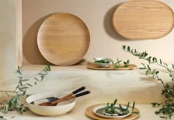Bath & Living ASA Selection WOOD wooden base plate 34 cm