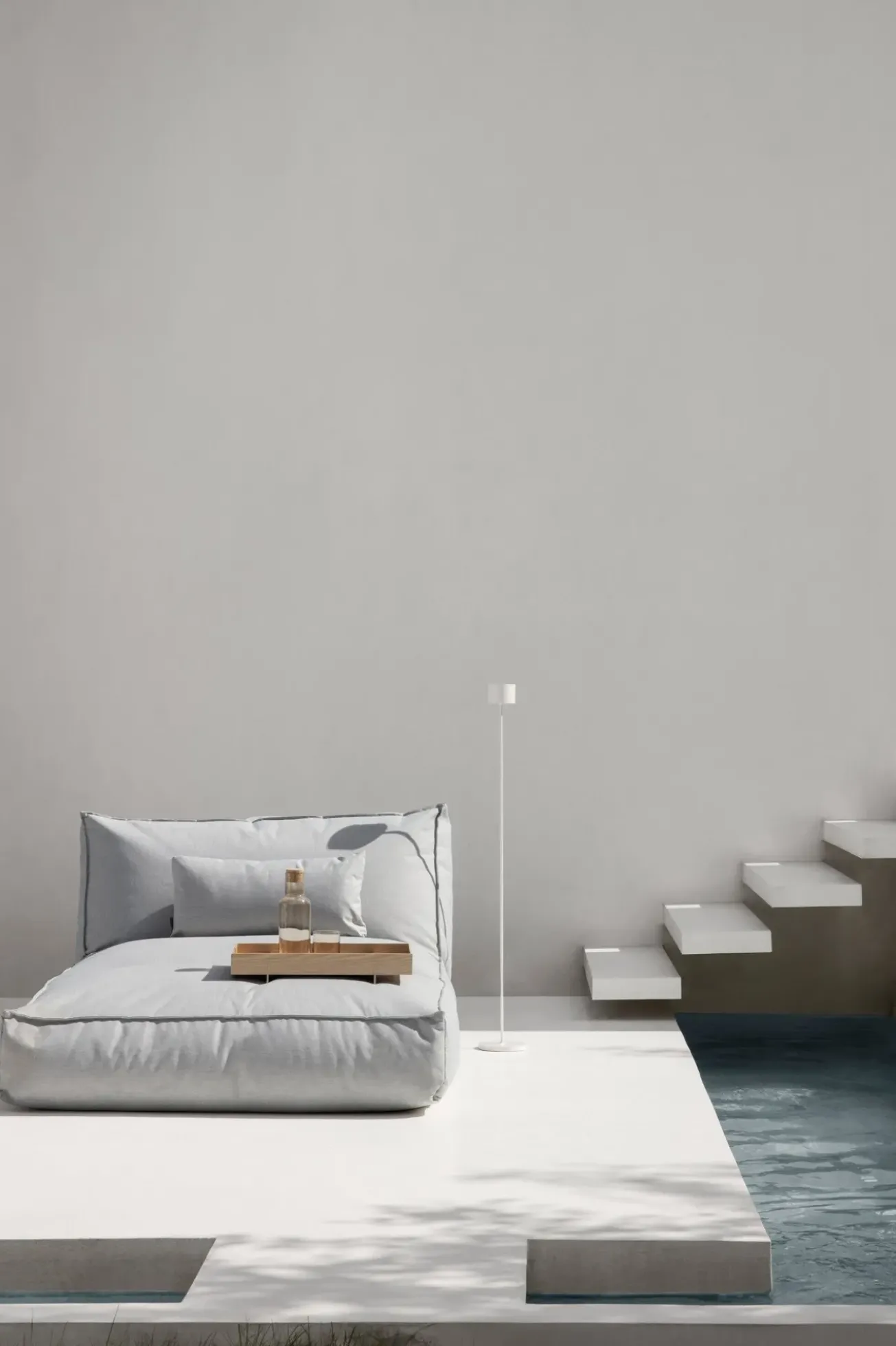 Bath & Living Blomus ABENTO tray / tray wood (64191) large