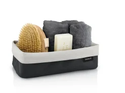 Bath & Living Blomus ARA storage basket 2-sided Anthracite (Large) 68895