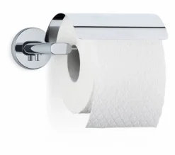 Bath & Living Blomus AREO toilet roll holder with flap (gloss) 68910