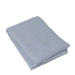 Bath & Living Blomus Bath towel CARO waffle pattern 70x140 cm color Ashley Blue (69182)