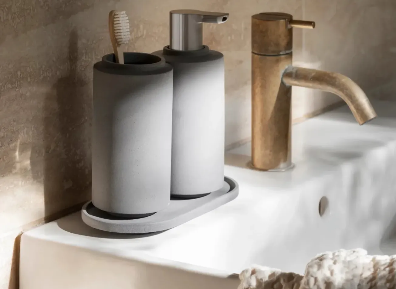Bath & Living Blomus Blomus CRETO tray / bowl Micro Chip