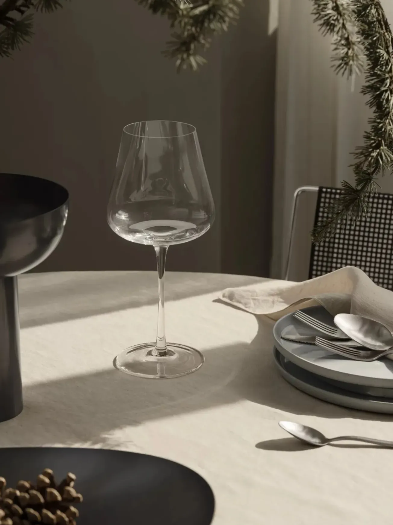 Bath & Living Blomus Blomus MIYABI vase Burned Metal high