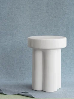 Bath & Living Blomus Blomus TORU side table Lily White low