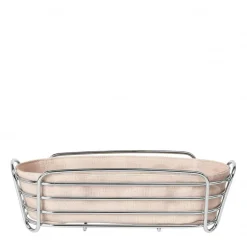 Bath & Living Blomus DELARA bread basket color Rose Dust (63766) 32x14 cm