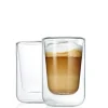 Bath & Living Blomus Double-walled glass NERO cappuccino (set/2) 63654